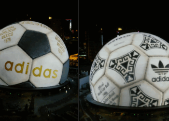 Adidas presenta la fecha de revelación del balón para el Mundial 2026 en The Sphere