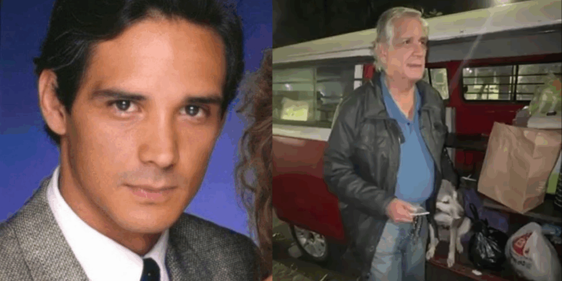 Alejandro Landero, actor de "Rosa Salvaje", vive en la calle y vecinos lanzan campaña de ayuda en CDMX