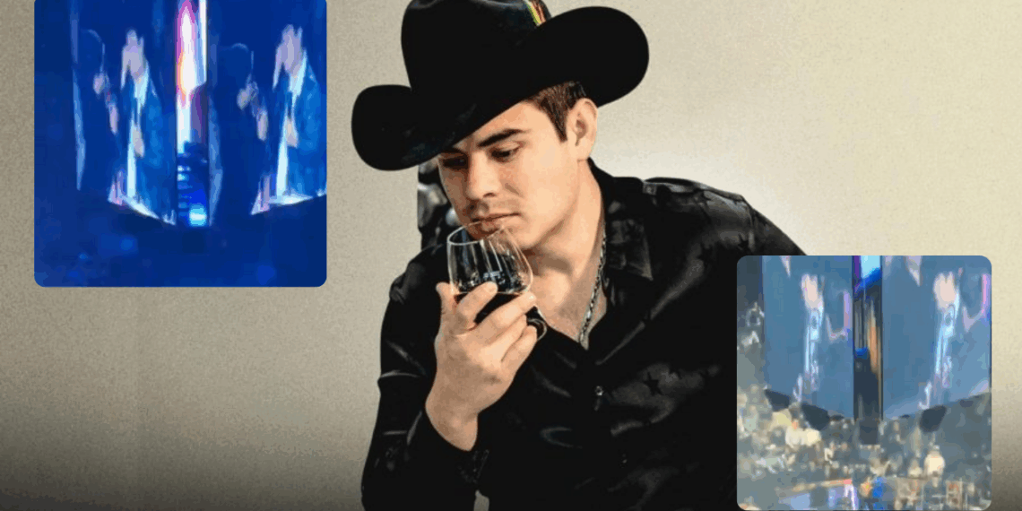 Alfredo Olivas detiene su concierto en Pachuca tras recibir un misterioso regalo