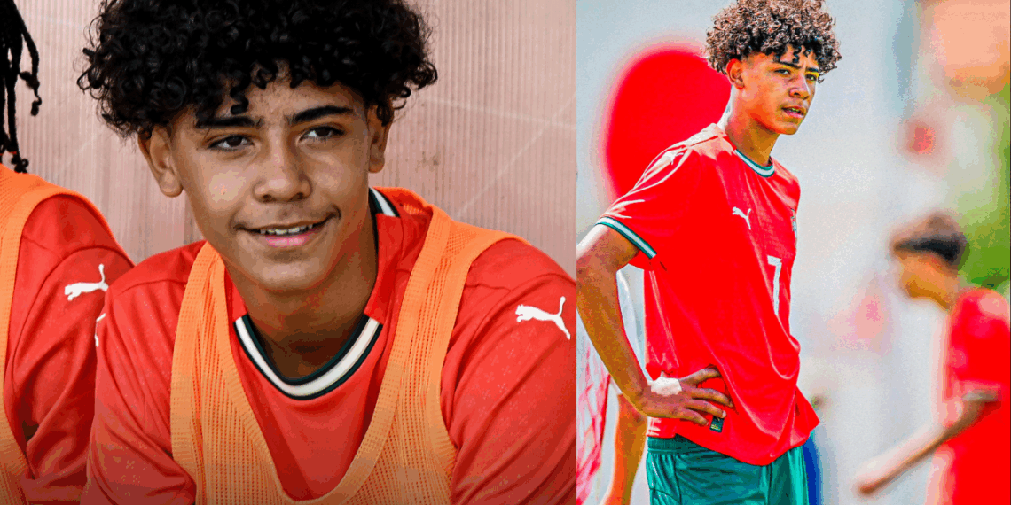 Cristiano Ronaldo Jr. debuta con la Selección Sub-16 de Portugal