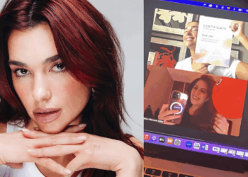 Dua Lipa “se gradúa” en español: celebra su certificado GCSE