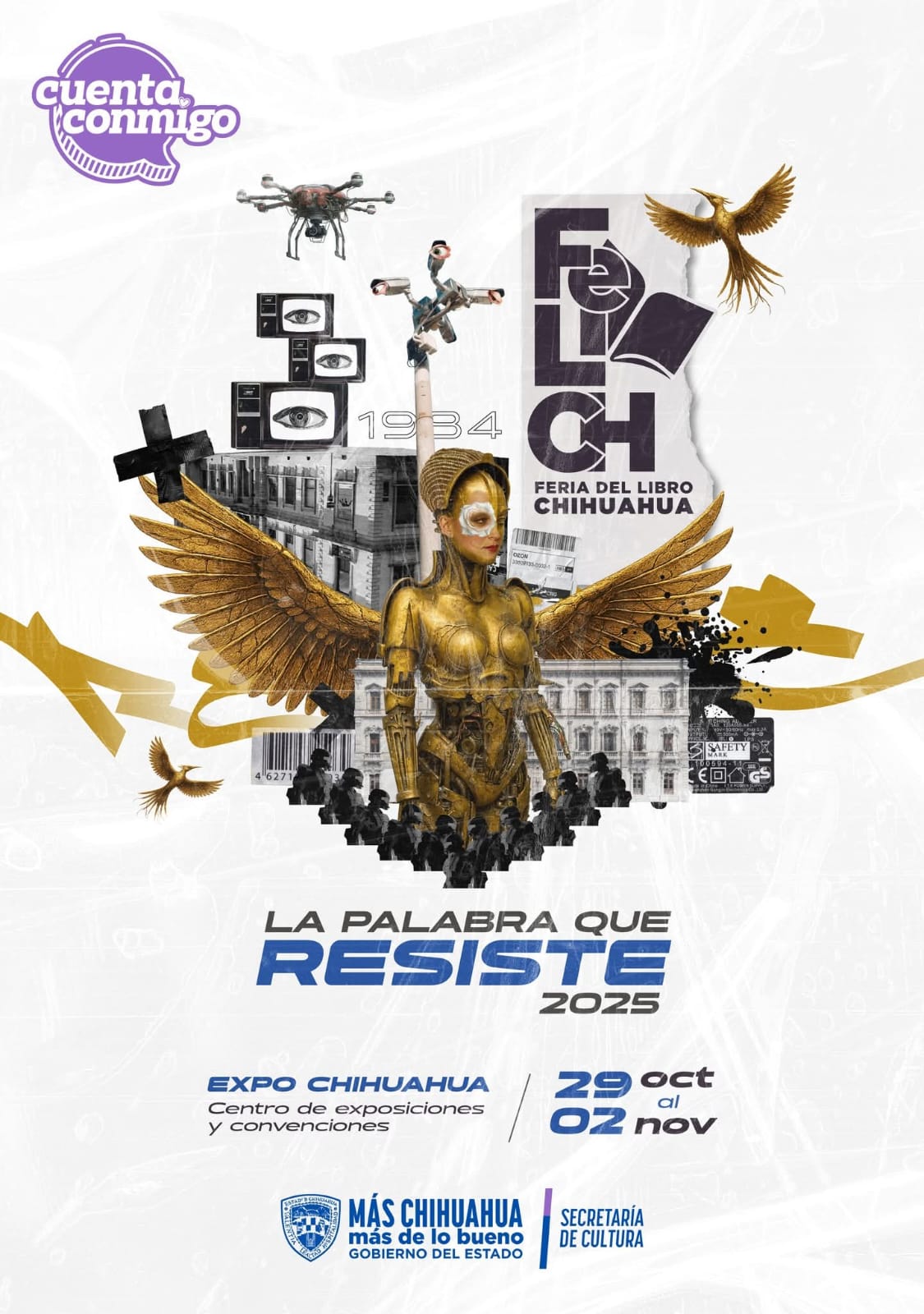 Del 29 de octubre al 2 de noviembre FELICH 2025.
