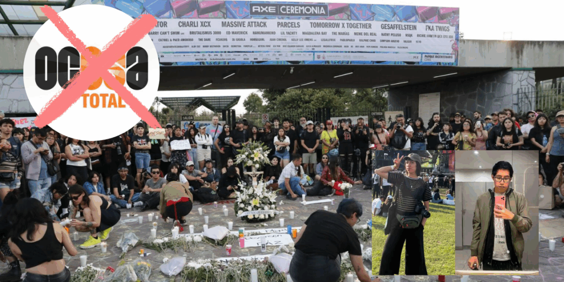 Fiscalía deslinda a OCESA de la tragedia en el AXE Ceremonia