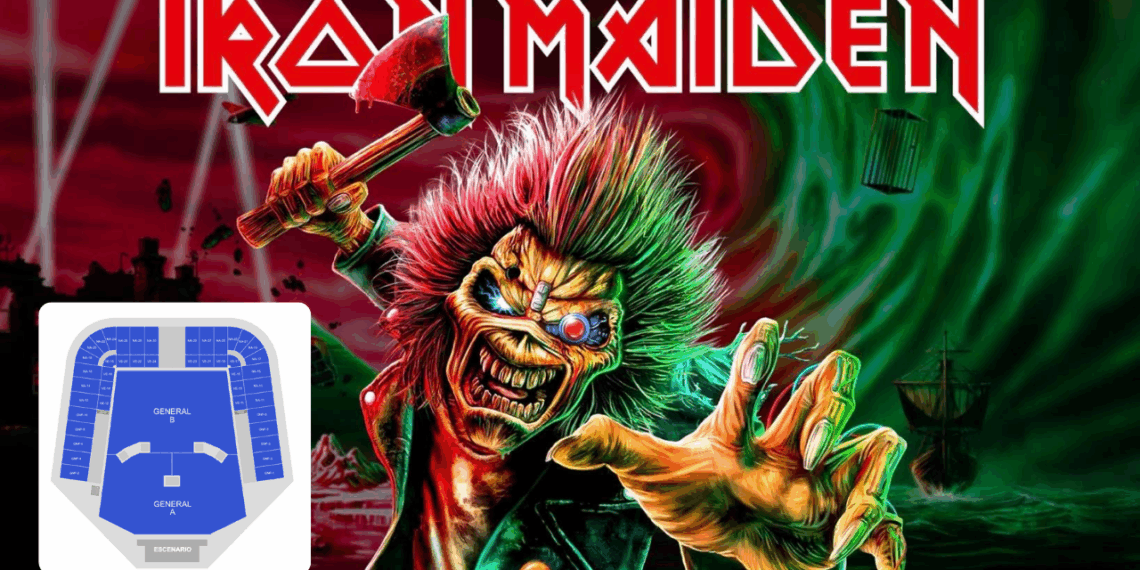 Conoce los precios para el concierto de Iron Maiden en México
