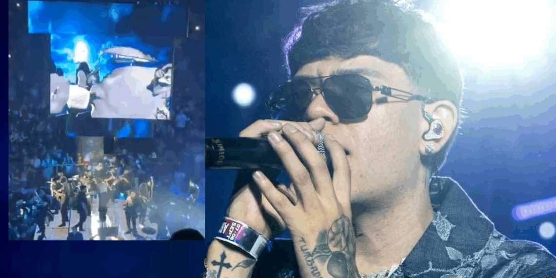 Junior H canta narcocorrido en el Palenque de Jalisco: ¿Qué sanción recibirá?
