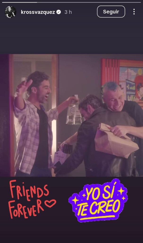 Kross ex baterista de PXNDX apoyando a Arturo