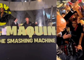 La Roca conquista la Ciudad de México durante la promoción de su nueva película “La Máquina”