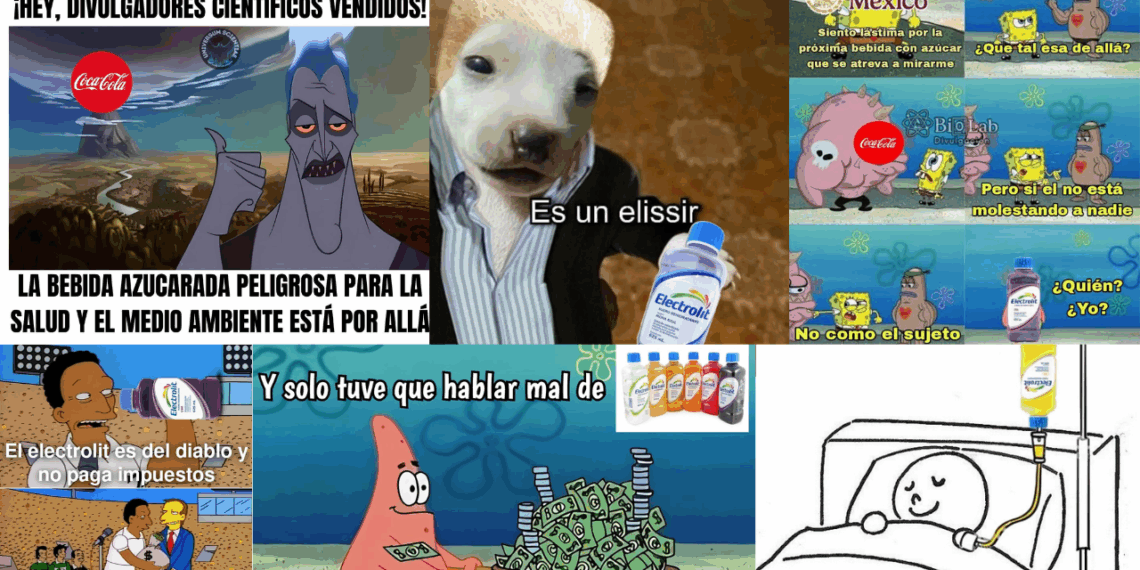 Los mejores memes de la campaña contra Electrolit