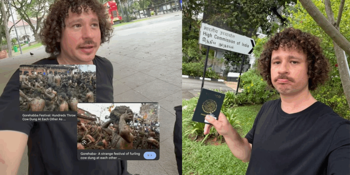 Luisito Comunica se queda sin visa para India, no podrá cubrir el extraño festival del país