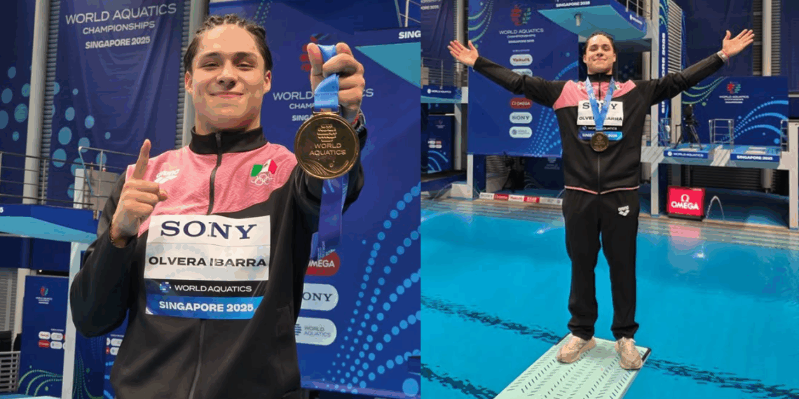 Osmar Olvera es nominado a Atleta del Año por World Aquatics tras una temporada histórica