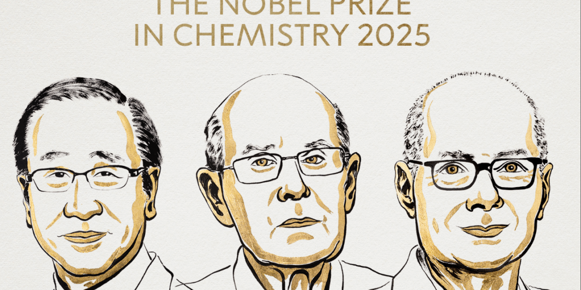 Tres científicos que reinventaron los materiales ganan el Premio Nobel de Química 2025