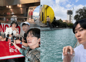 Super Junior pasean en Monterrey antes de su concierto