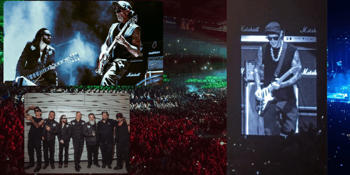 Tito Fuentes reapareció en el Palacio de los Deportes: Molotov celebró 30 años de carrera