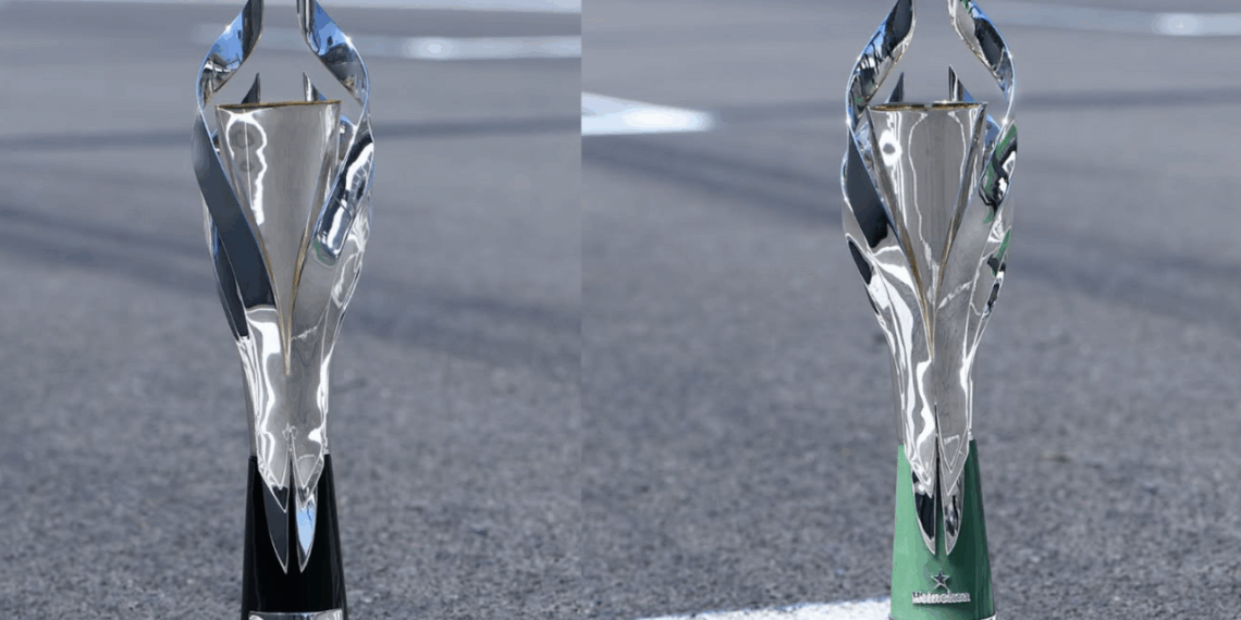 TANE presenta el trofeo para el Gran Premio de México 2025