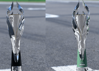 TANE presenta el trofeo para el Gran Premio de México 2025