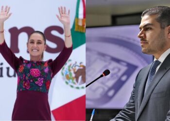 Omar García Harfuch y Claudia Sheinbaum