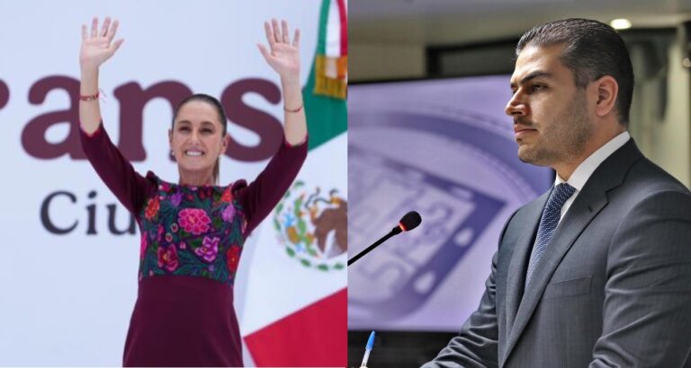 Omar García Harfuch y Claudia Sheinbaum