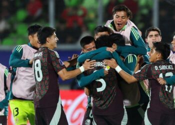 México Sub 20 golea a Chile 4-1