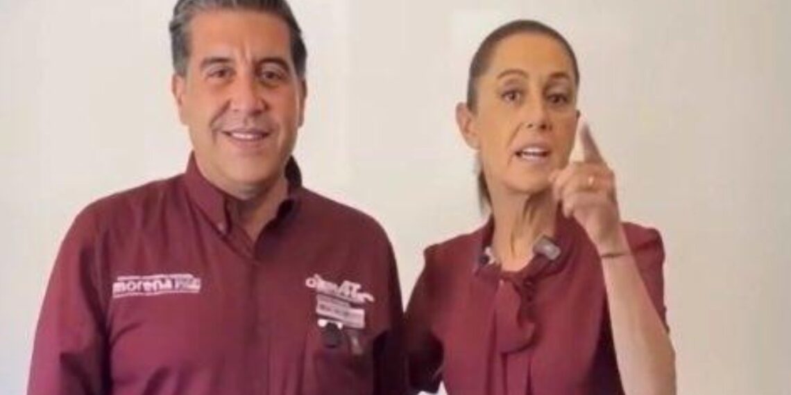 José María Tapia y Claudia Sheinbaum