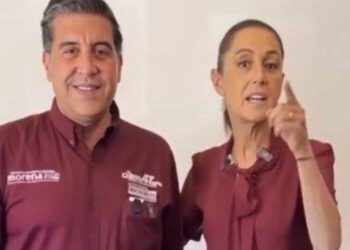 José María Tapia y Claudia Sheinbaum