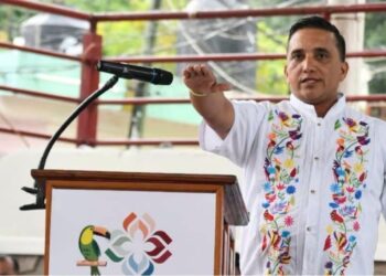 Miguel Bahena, acalde de Pisaflores, Hidalgo