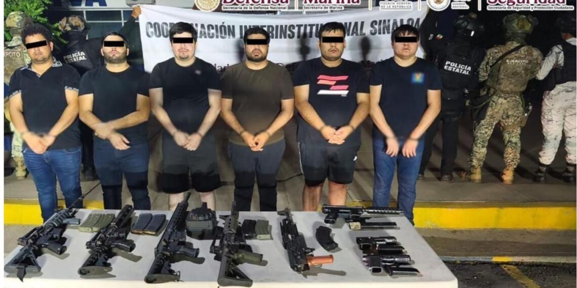 Los Chapitos detenidos en Culiacán