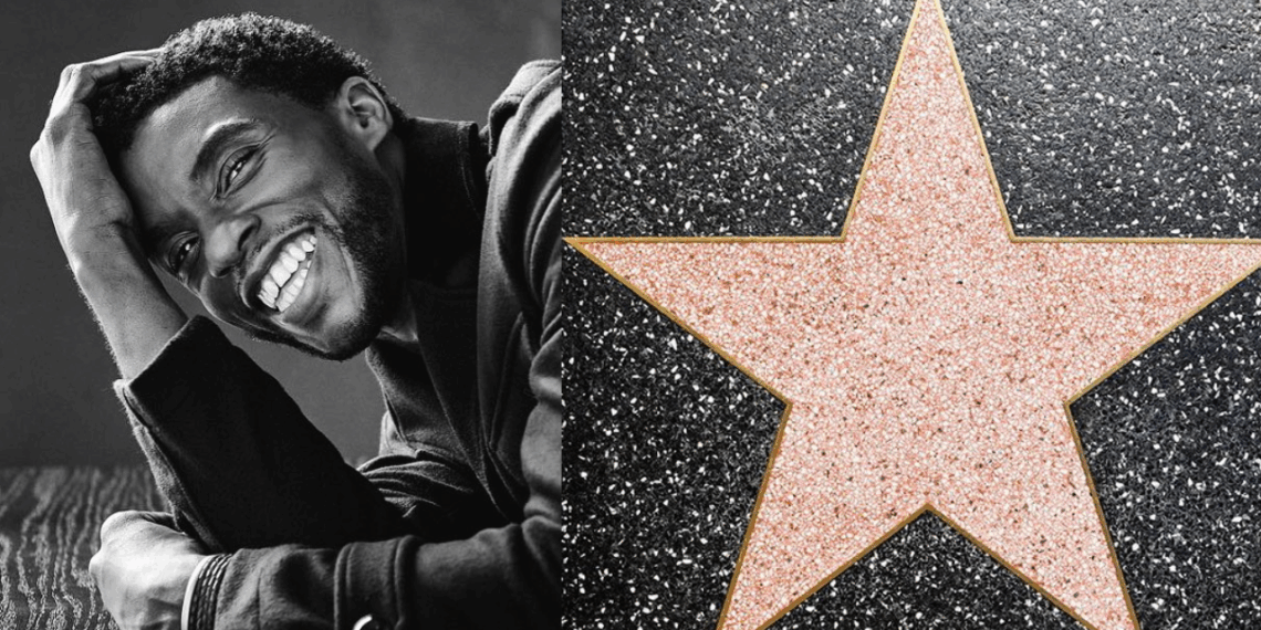 Chadwick Boseman recibirá una estrella póstuma en el Paseo de la Fama de Hollywood