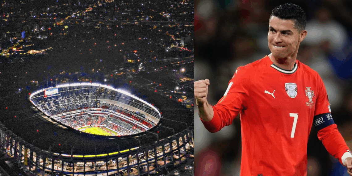 El “Siuu" se escuchará en el Azteca. México y Portugal se enfrentarían en la reinauguración del Estadio Azteca