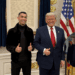 Cristiano Ronaldo acude a cena en la Casa Blanca junto a Donald Trump