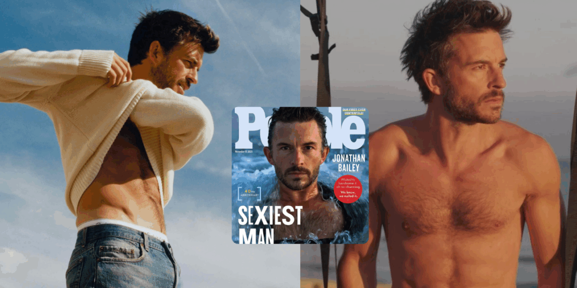Jonathan Bailey es nombrado el hombre más sexy del mundo 2025