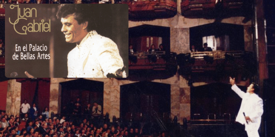 Juan Gabriel y la noche que llevó la música popular al Palacio de Bellas Artes