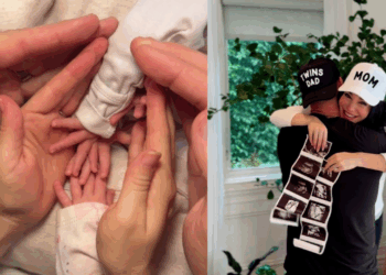 Martha Higareda y su esposo confirman el nacimiento de sus hijas gemelas, con algunos sustos durante el parto