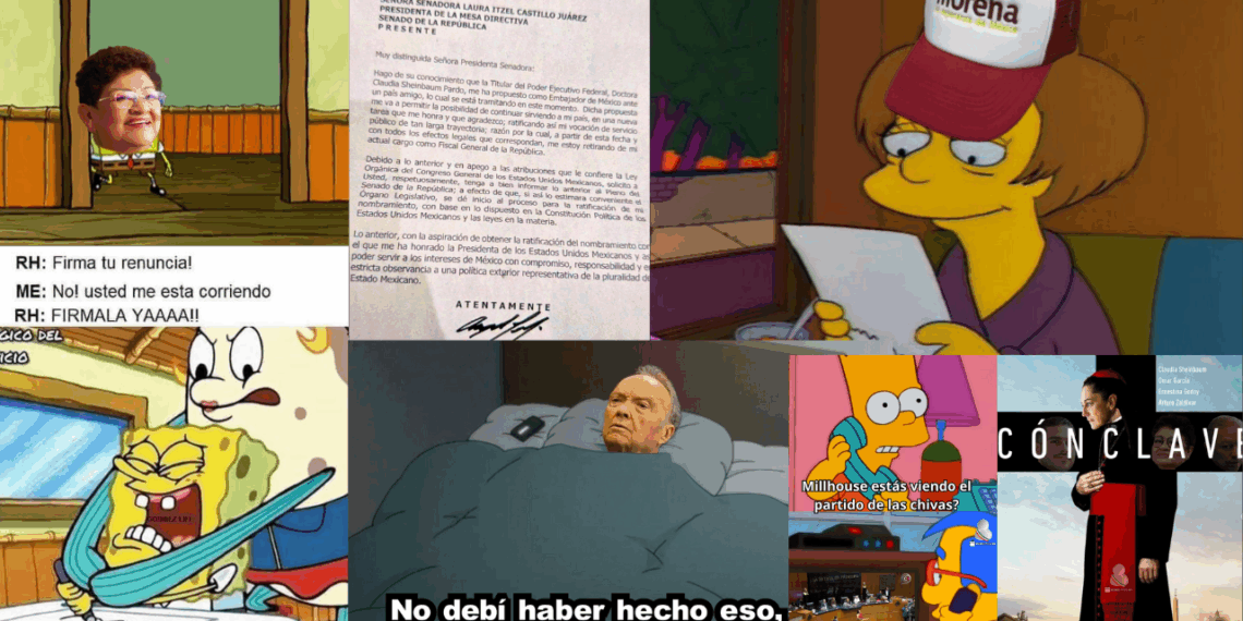 Los mejores memes de la renuncia de Alejandro Gertz