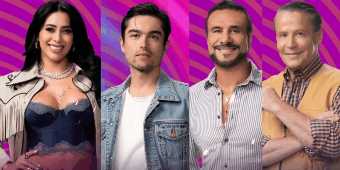 Conoce los nominados en la sexta semana de La Granja VIP