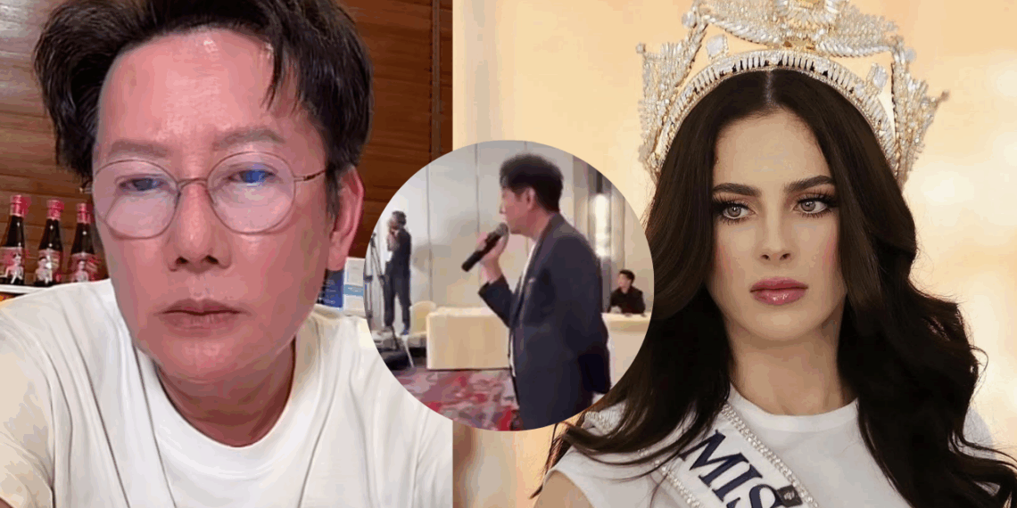 Nawat Itsaragrisil se disculpa tras el altercado con Fátima Bosch, Miss Universo México 2025