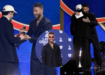Sergio Ramos sorprende en los Latin Grammy 2025 al entregar un premio a Bad Bunny