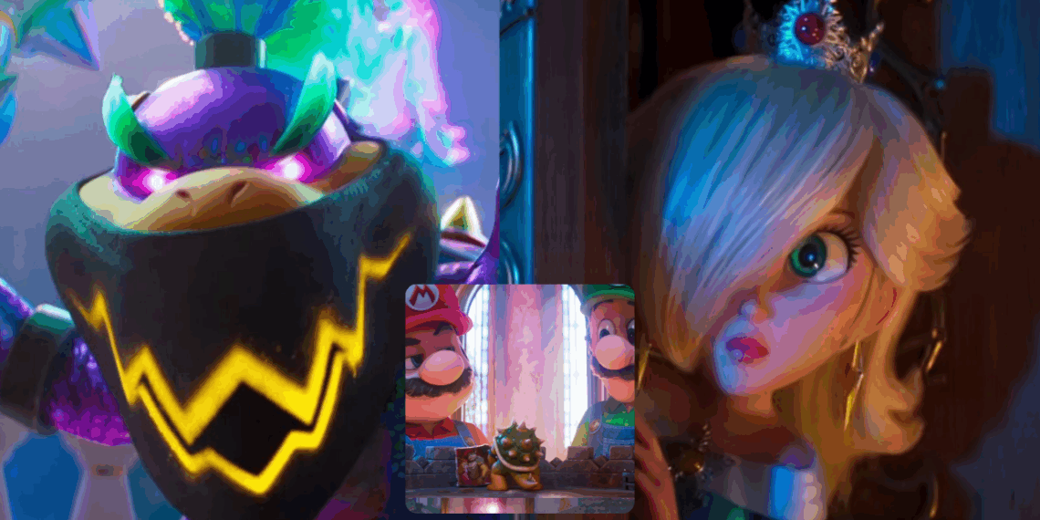 ¡Bowser Jr y la Princesa Rosalina! Conoce el tráiler oficial de la película Super Mario Galaxy