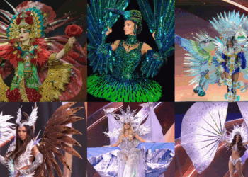 Imágenes: Los trajes típicos más impresionantes de las candidatas latinas en Miss Universo 2025