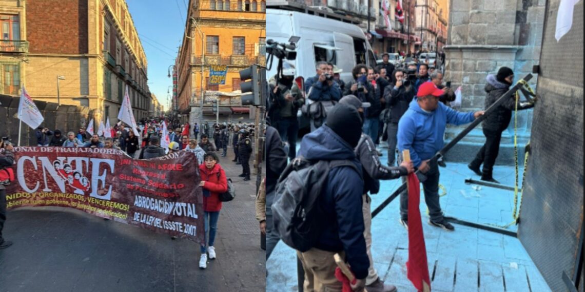 Protesta CNTE