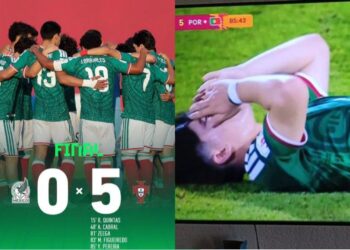 México eliminado por Portugal en la Copa Mundial Sub 17
