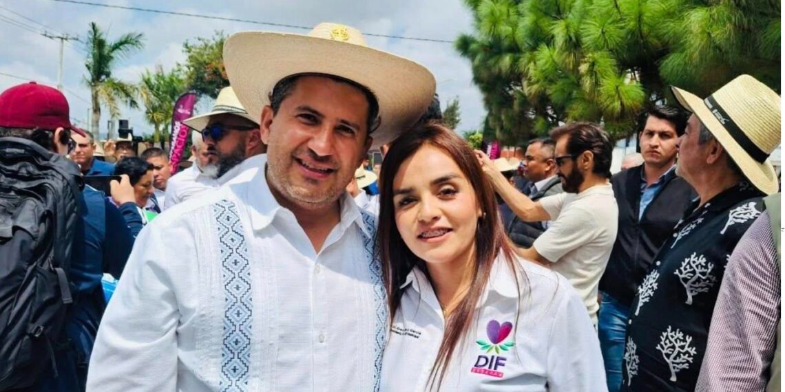 Grecia Quiroz, viuda de Carlos Manzo, alcalde de Uruapan