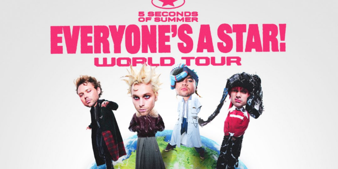 5 Seconds of Summer regresa a México con su gira mundial “EVERYONE’S A STAR! World Tour”