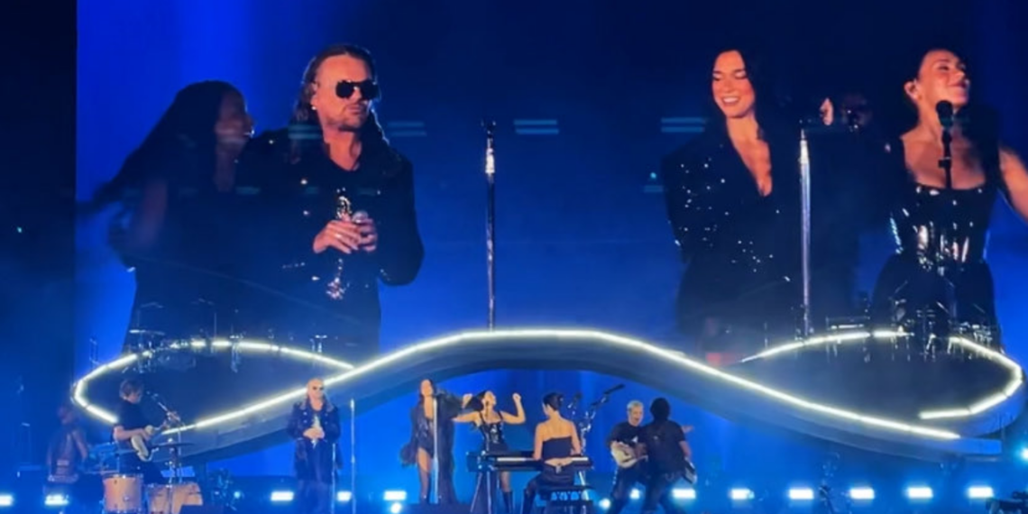 Dua Lipa sorprende al cantar “Oye Mi Amor” junto a Fher de Maná