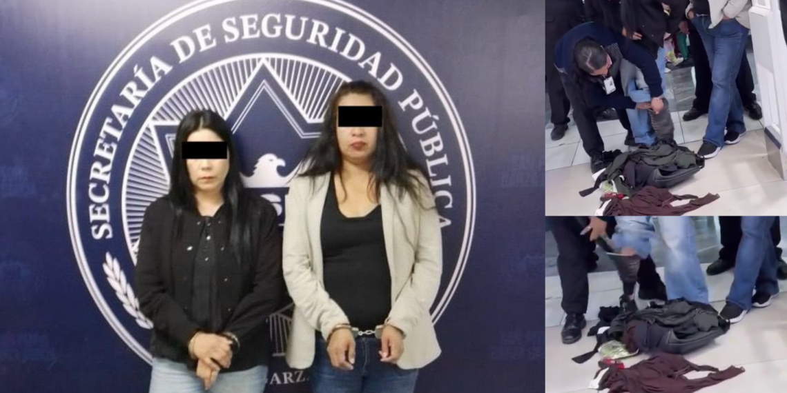 Detienen a dos “falderas” por robo en plaza de San Pedro, no era Fashion Drive