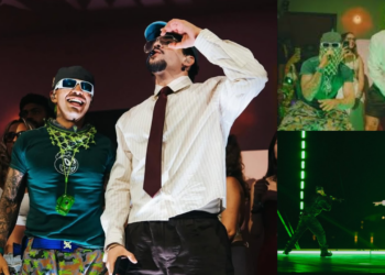 Feid sorprende al público como invitado especial de Bad Bunny en la CDMX