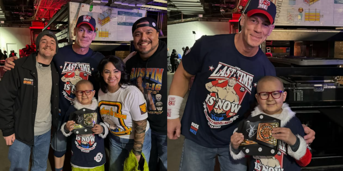 El Make A Wish de John Cena antes de su pelea de retiro