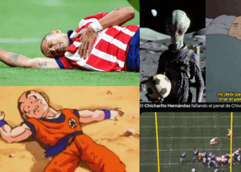 Los memes no perdonan a Javier “Chicharito” Hernández por su penal fallado ante Cruz Azul