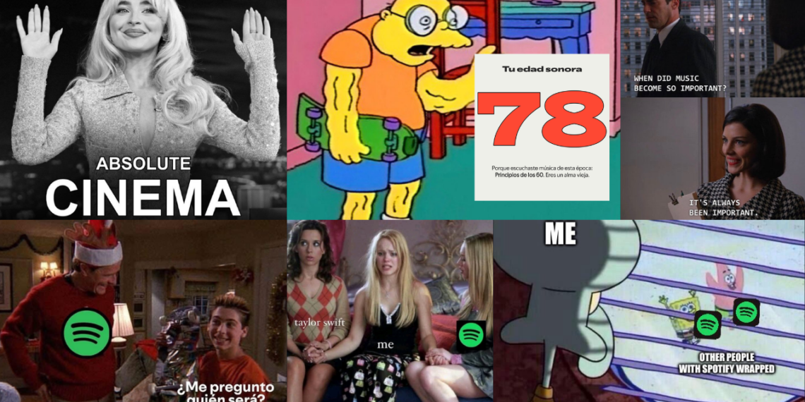 Spotify Wrapped 2025 ya está disponible… y con memes desde el primer minuto