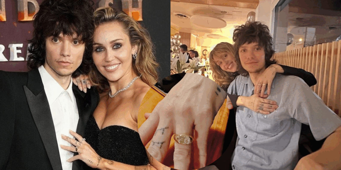 Miley Cyrus se compromete con Maxx Morando tras cuatro años de relación