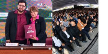 Isaac Montoya y Delfina Gómez